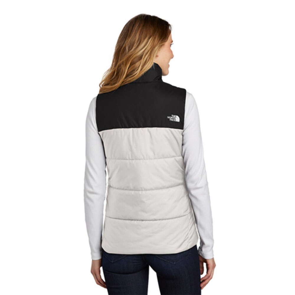 *Flaw The North Face Shake Shack Logo Everyday Insulated Vest Puffer Colorblock - Picture 1 of 16